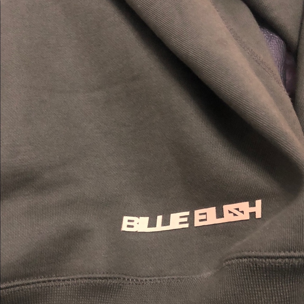 Nike x Billie Eilish Dark Green Hoodie NWOT - Picture 2 of 4
